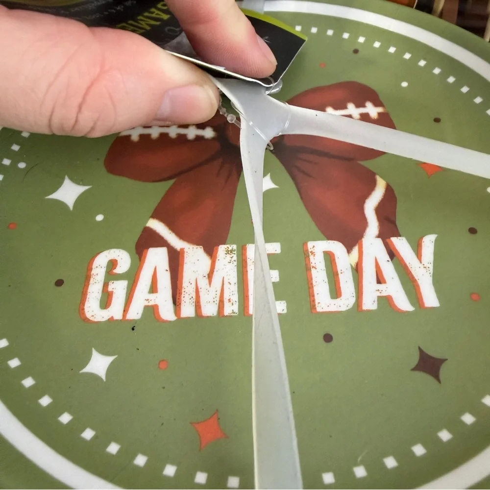 4 piece football party decorations